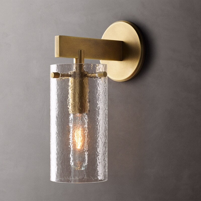 AI Argen - Retro Glass Luxury Hotel Aisle Balcony Wall Sconce