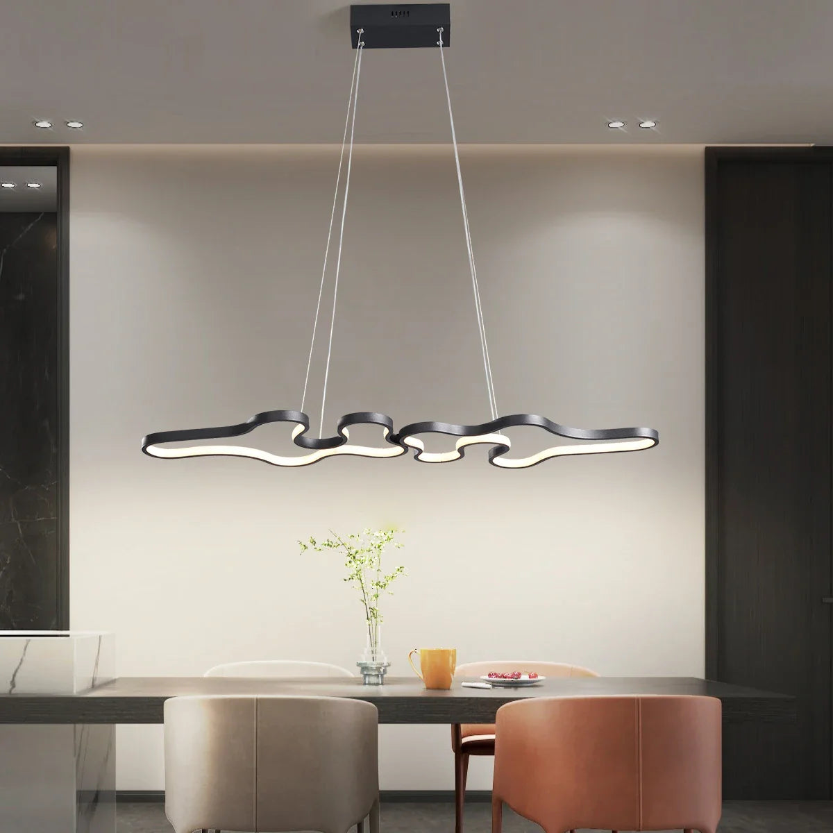 NEO The Curly Smart Home Alexa Google Home Modern LED Pendant Lights