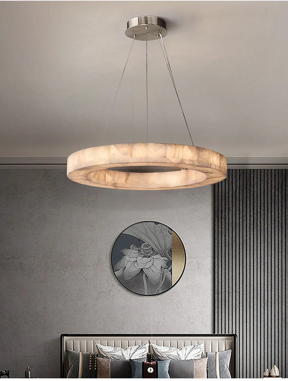 Kolia Marble Series Chrome Gold Dimmable LED Wall Lamp