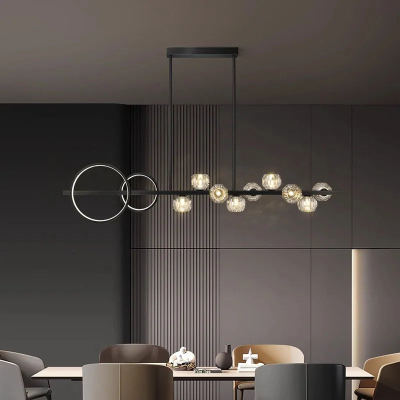 Paneter home decoration luxury crystal pendant lights