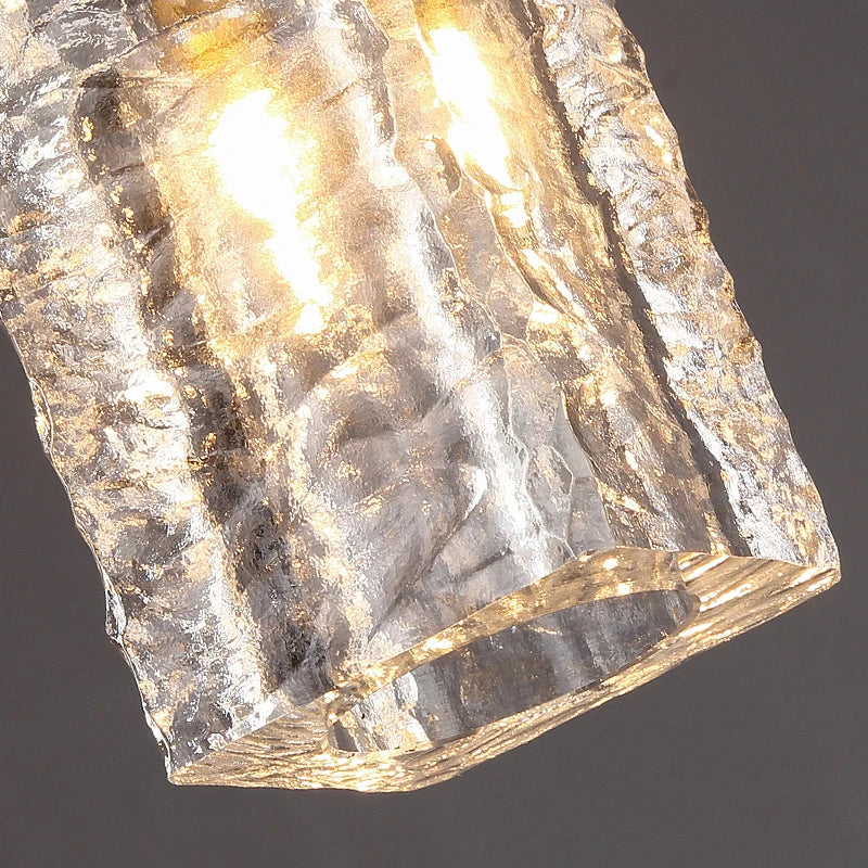 Modern Copper + Crystal Hanging Lamp Gold Creative Mini Pendant Lamp