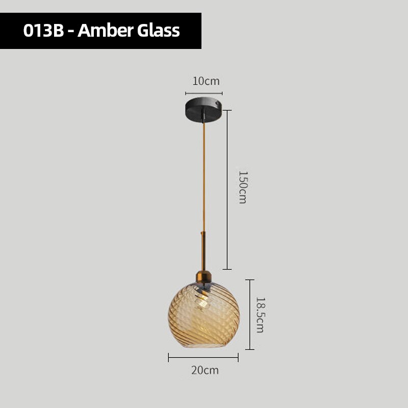 LON Venano - Modern Glass Chandelier Pendant Lights