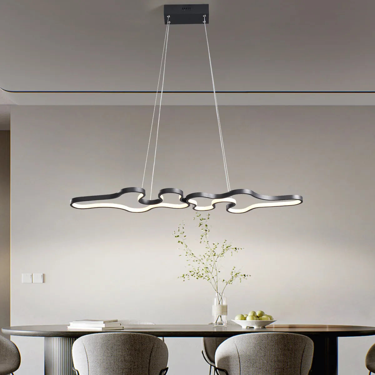 NEO The Curly Smart Home Alexa Google Home Modern LED Pendant Lights