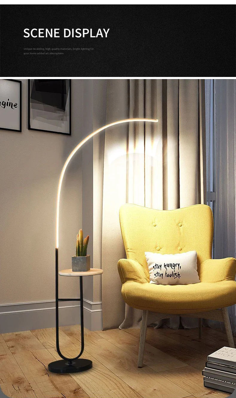 Domnale LED Floor Lamp