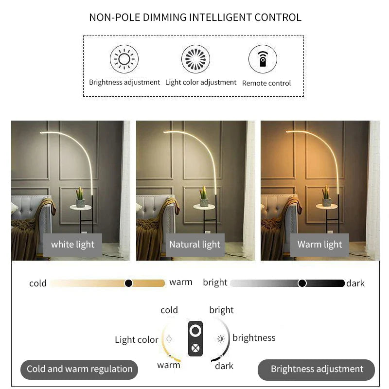 Domnale LED Floor Lamp