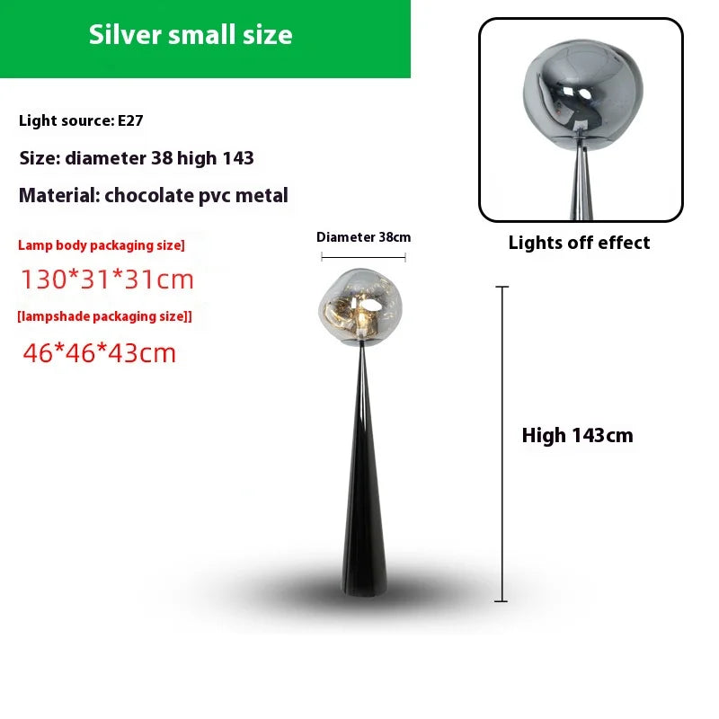 Vailuke Modern Creative Lava Lampshade LED Table/Floor Lamp
