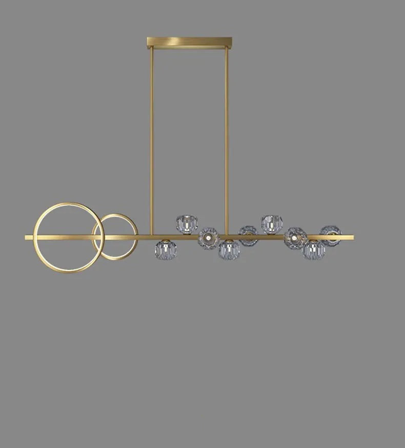 Paneter home decoration luxury crystal pendant lights
