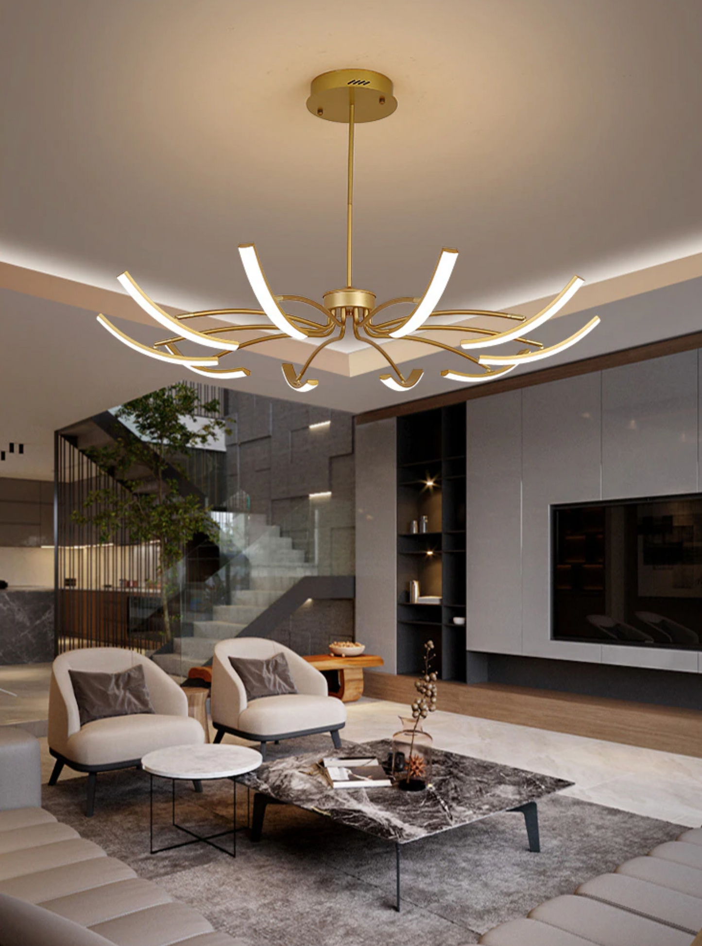 Arms - Adjustable New LED Chandelier Fixture