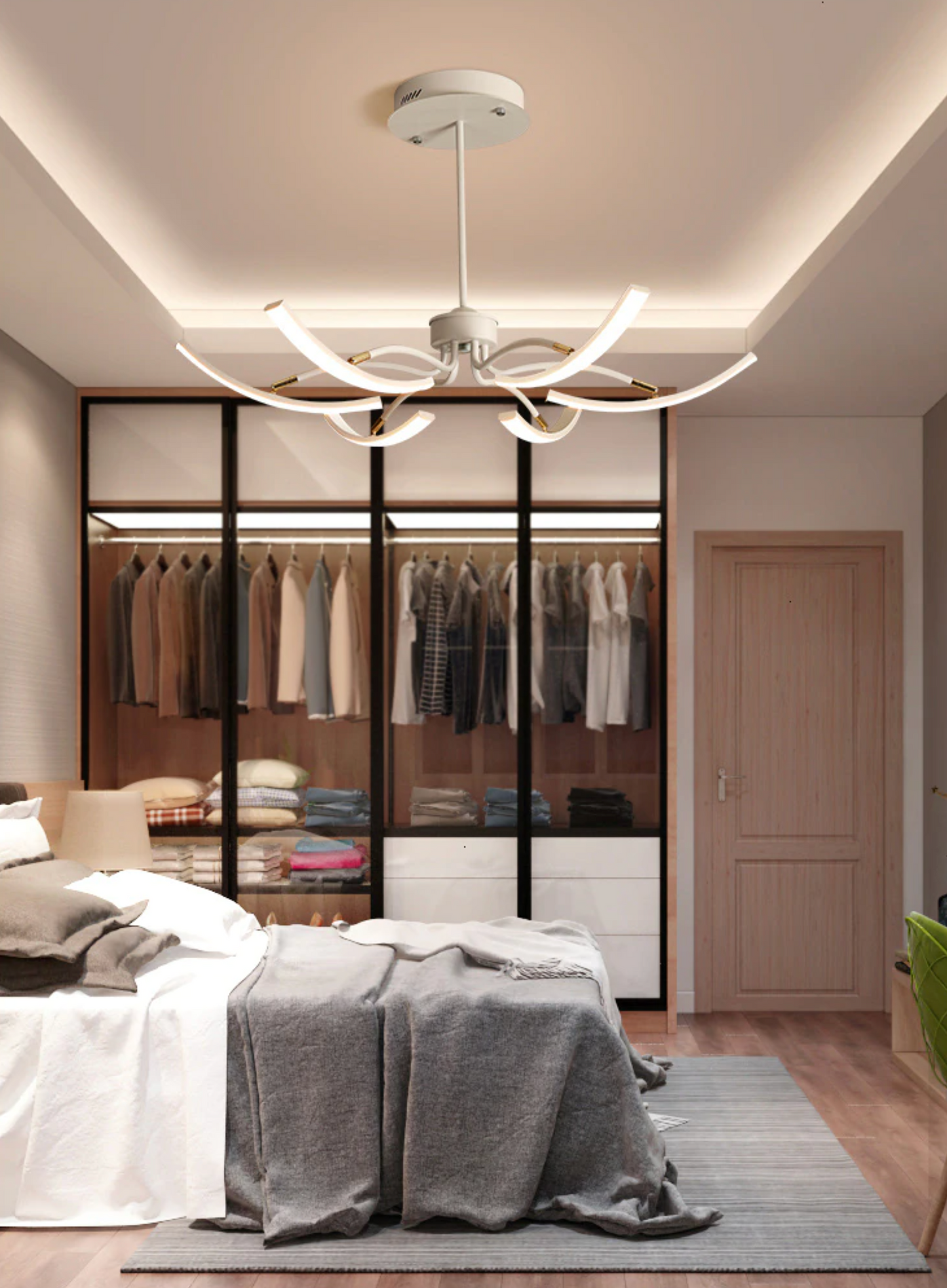 Arms - Adjustable New LED Chandelier Fixture