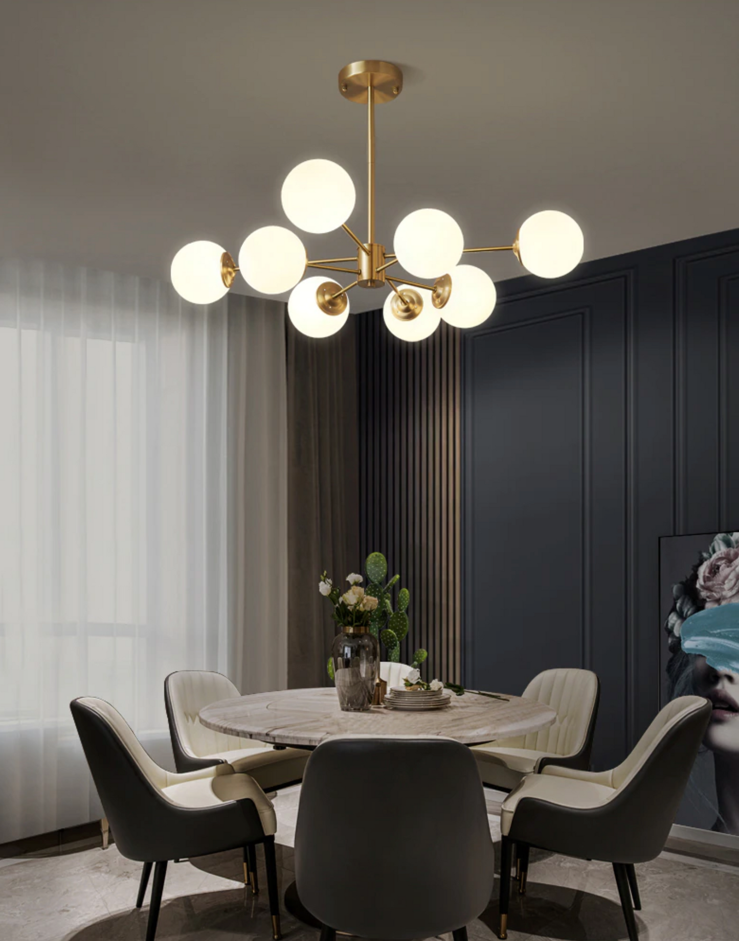 Uutash - Nordic Style Ball Pendant Light