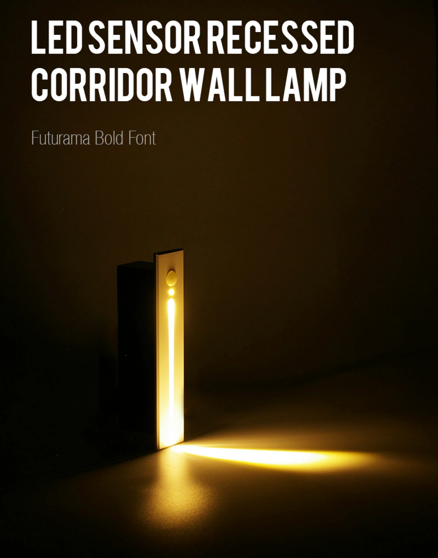 EB Take - Recessed Sensor Light Motion Indoor Wall Sconce