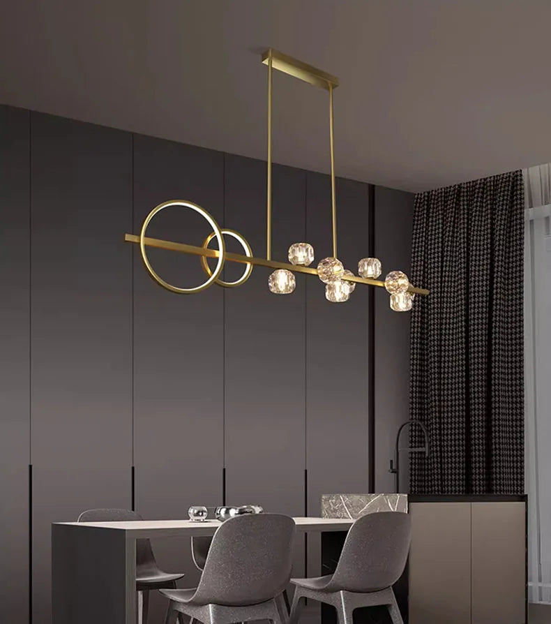 Paneter home decoration luxury crystal pendant lights