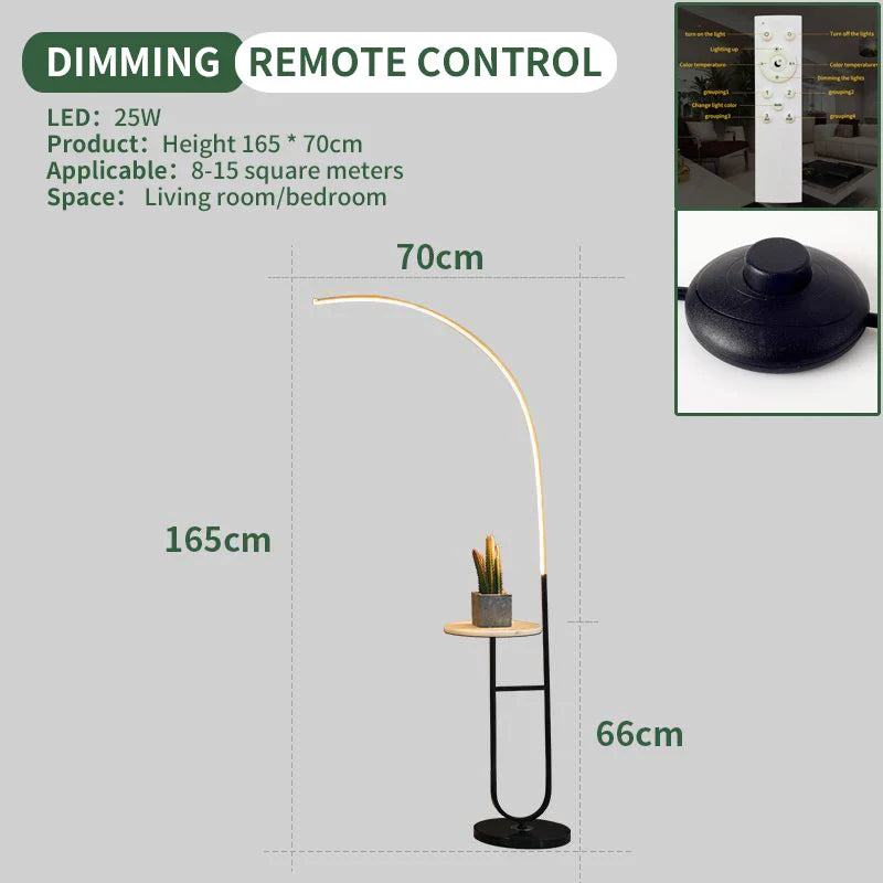 Domnale LED Floor Lamp
