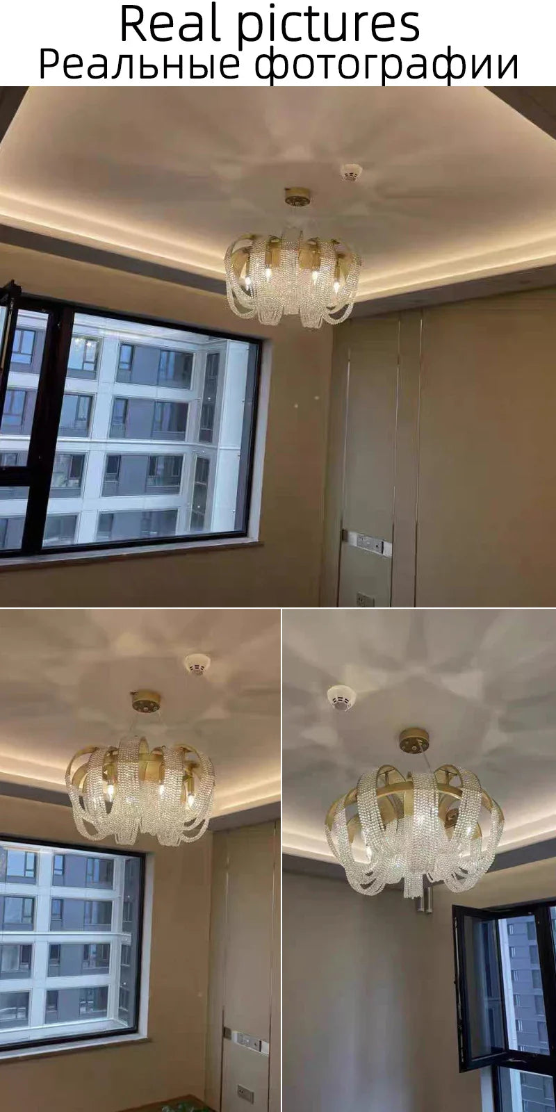 Sonnora Round Crystal Ceiling Chandelier