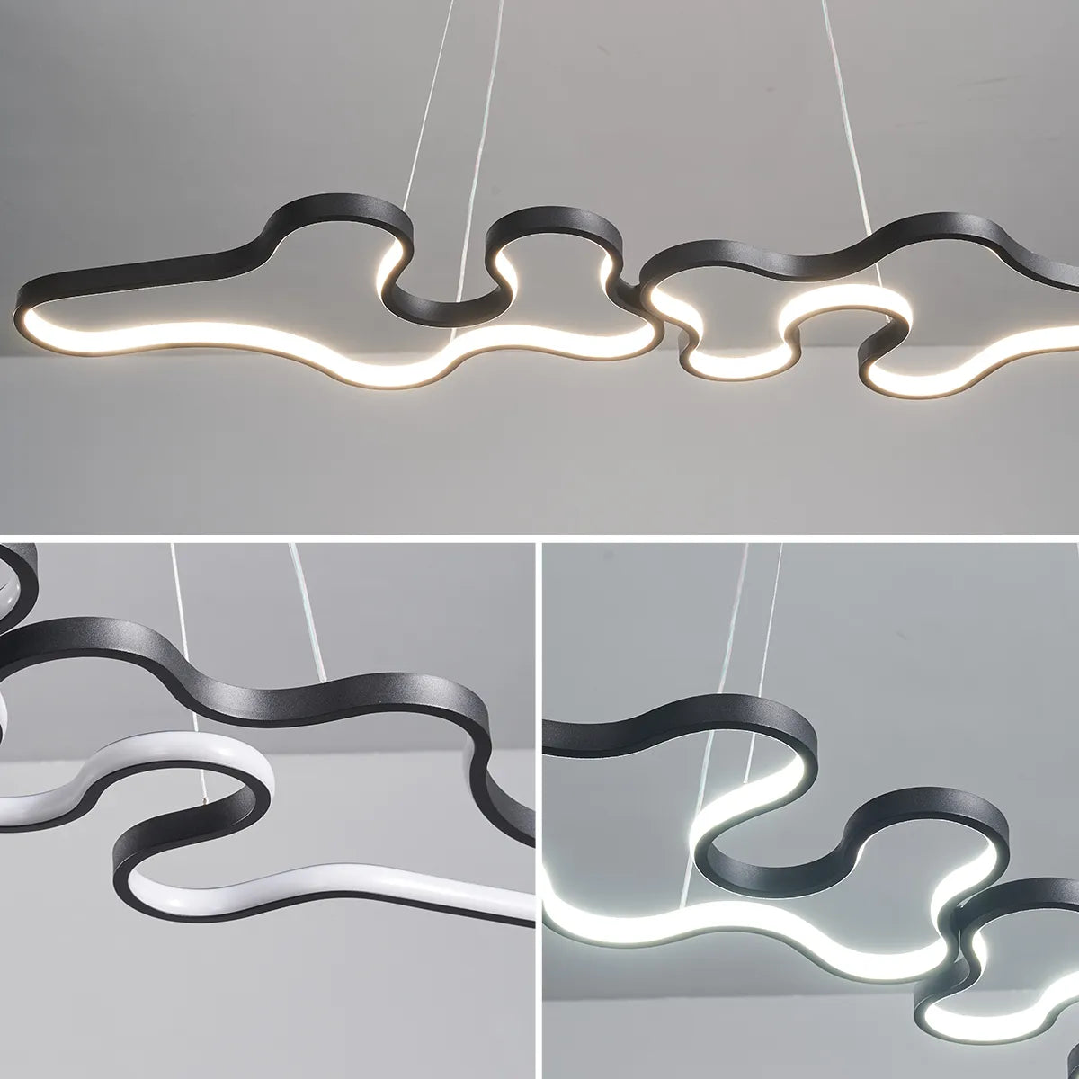 NEO The Curly Smart Home Alexa Google Home Modern LED Pendant Lights