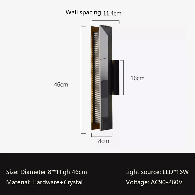 Italian Minimalist Background Wall Decorative Lamp