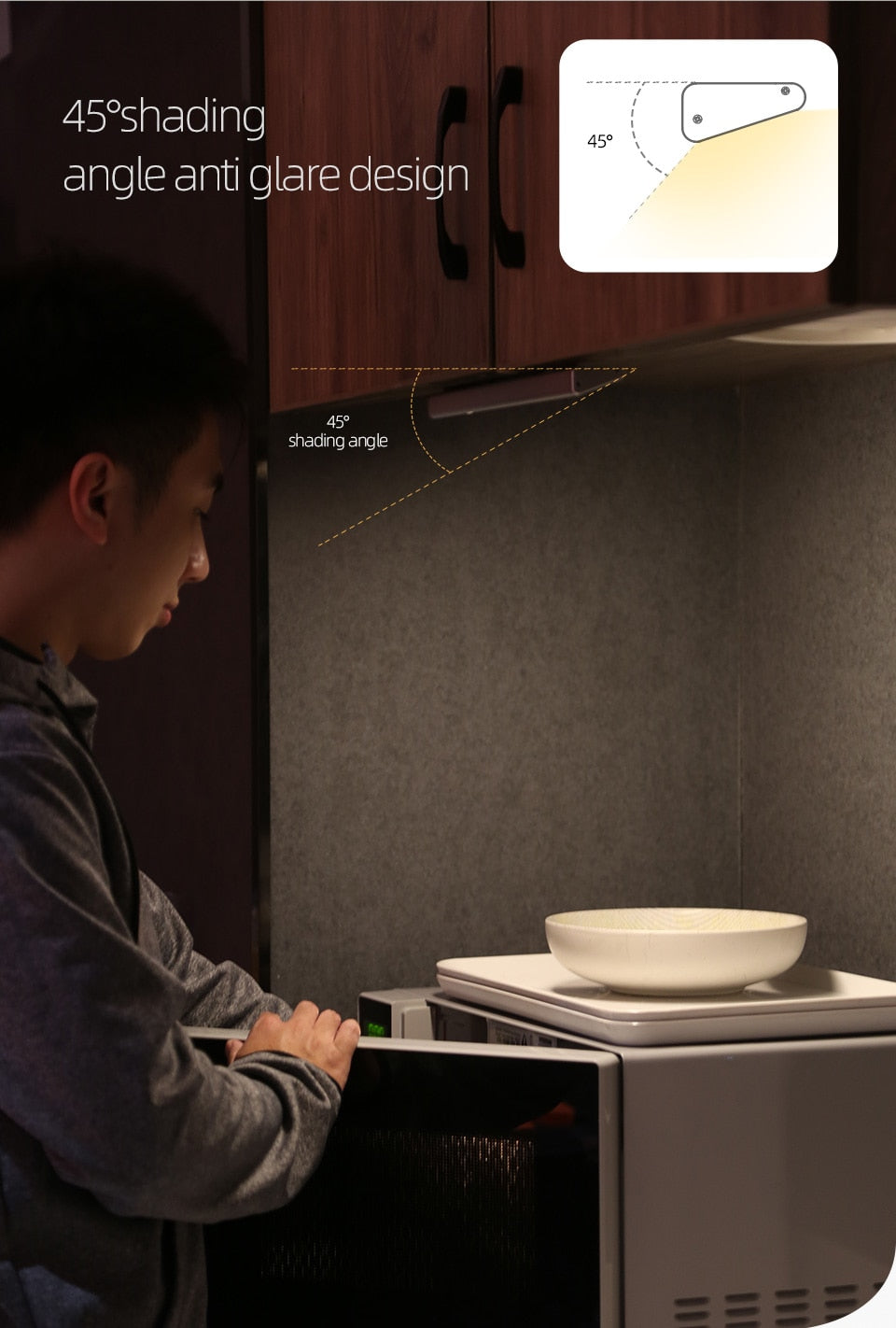 AiS LED Cabinet Battery Light Wireless Motion Sensor Light