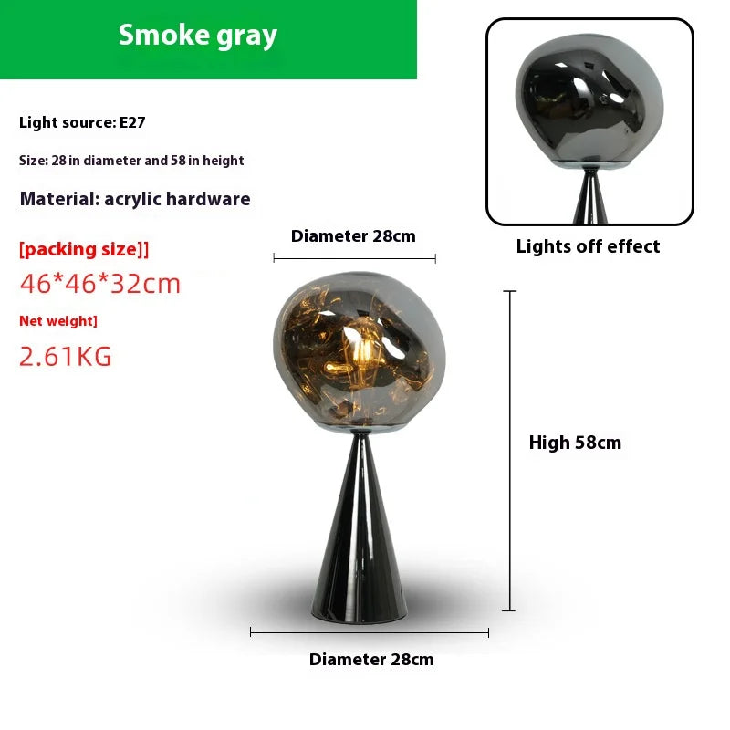Vailuke Modern Creative Lava Lampshade LED Table/Floor Lamp