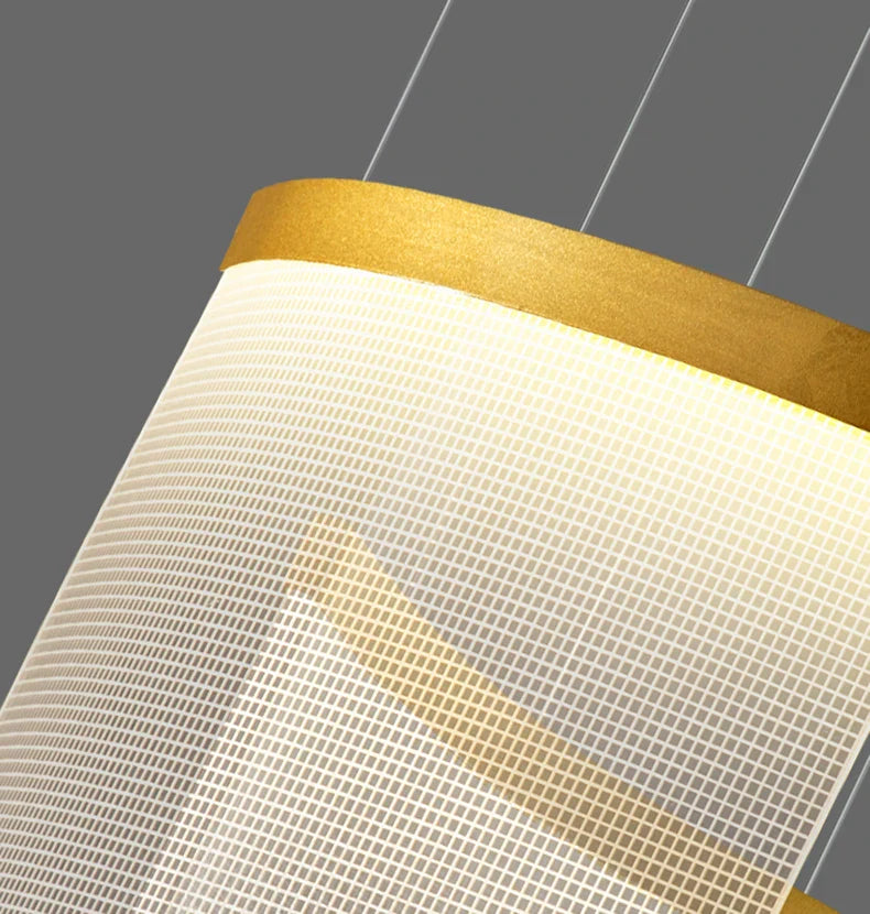 Karak Nordic home decor stair lamp hanging light chandelier