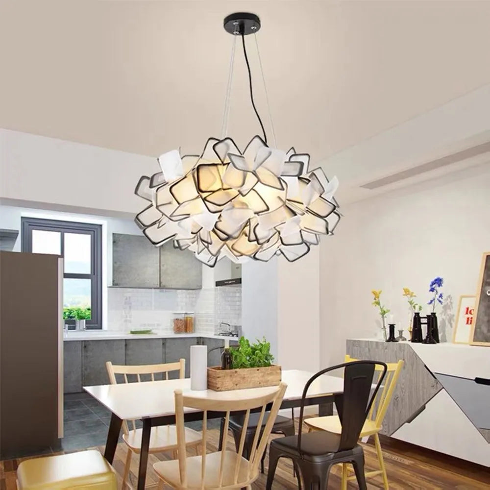 Fancy Design Suspension Light Acrylic Pendant Chandelier