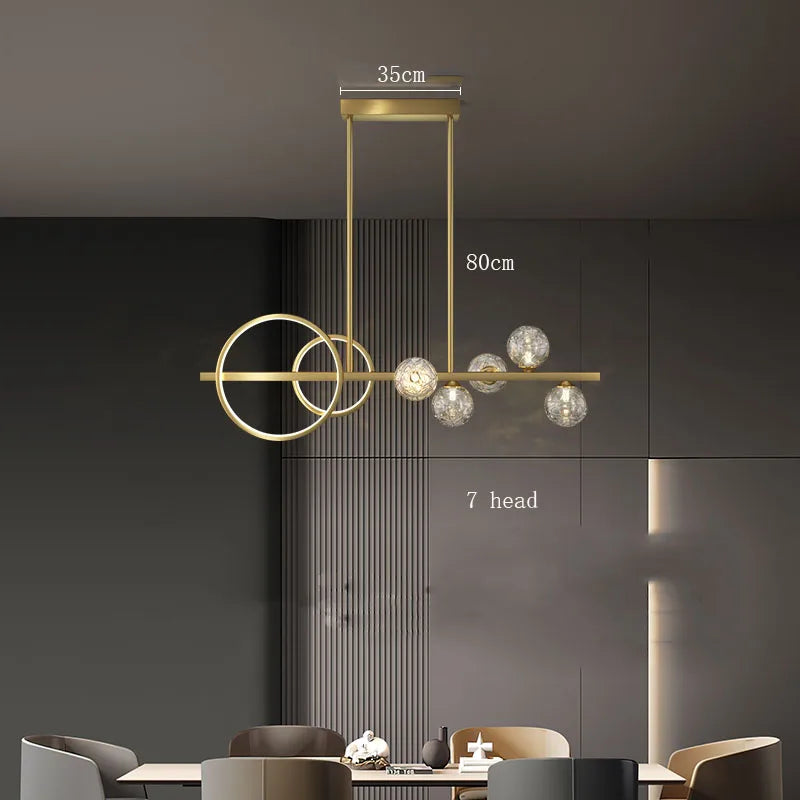 Paneter home decoration luxury crystal pendant lights
