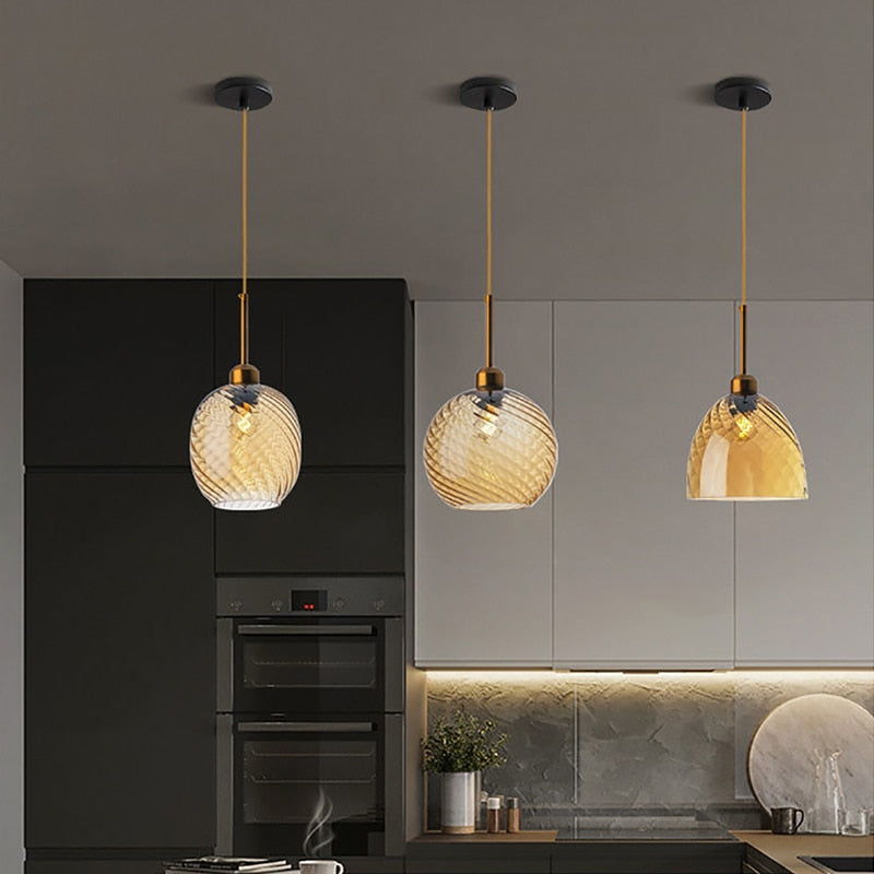 LON Venano - Modern Glass Chandelier Pendant Lights