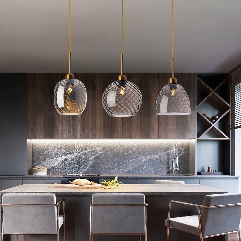 LON Venano - Modern Glass Chandelier Pendant Lights