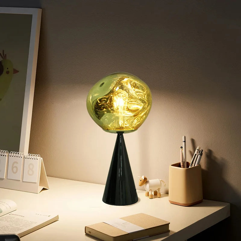 Vailuke Modern Creative Lava Lampshade LED Table/Floor Lamp