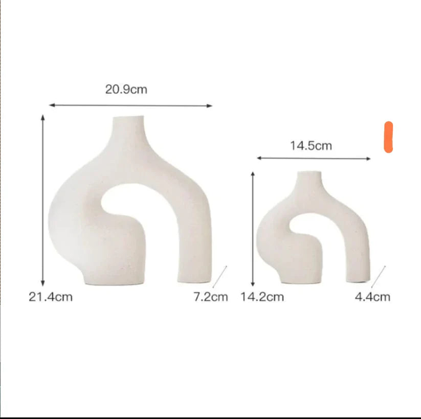 ceramic vase (set of 2 )