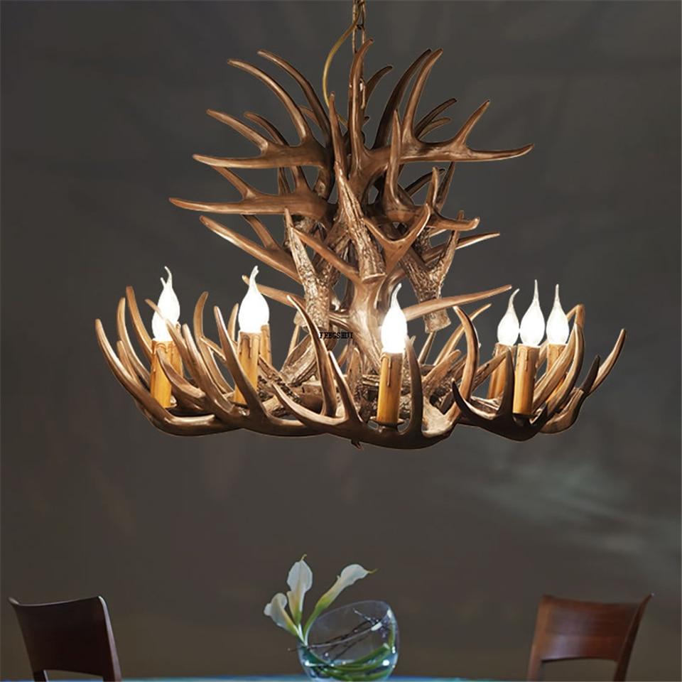 American Retro Antler Chandelier
