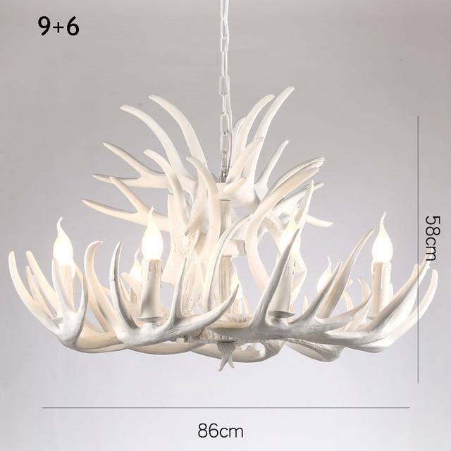 American Retro Antler Chandelier