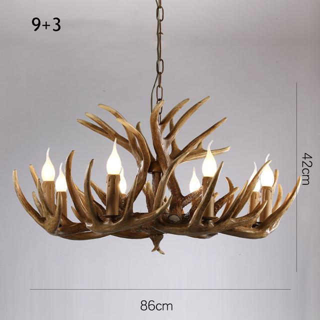 American Retro Antler Chandelier
