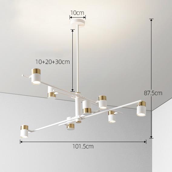 Avenila Modern 350 Degree Rotation Ceiling Chandelier