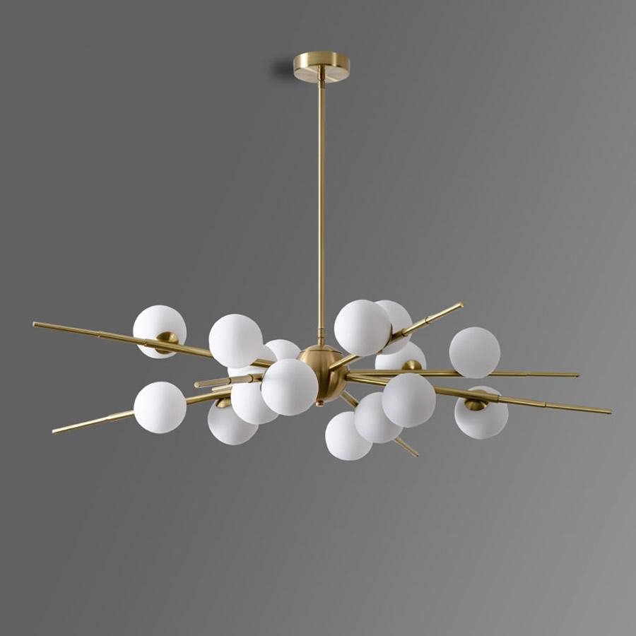 Avenila Modern LED Glass Ball Chandelier