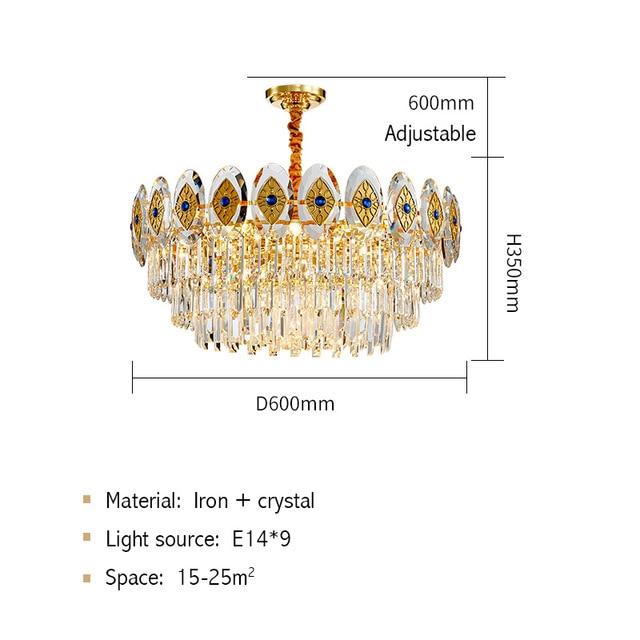 Avenila Modern Treasure Jewel Crystal Chandelier
