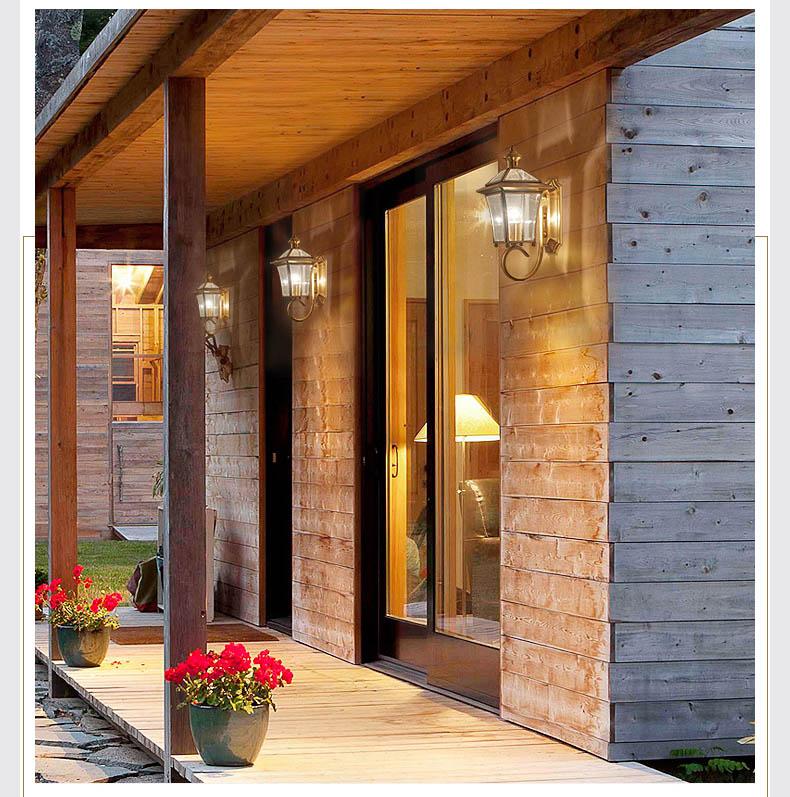 Avenila Waterproof IP65 Copper Garden Balcony Porch Foyer Outdoor Wall Light