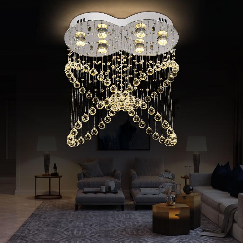 Beautiful Luxury Crystal Butterfly-Shaped Design Chandelier