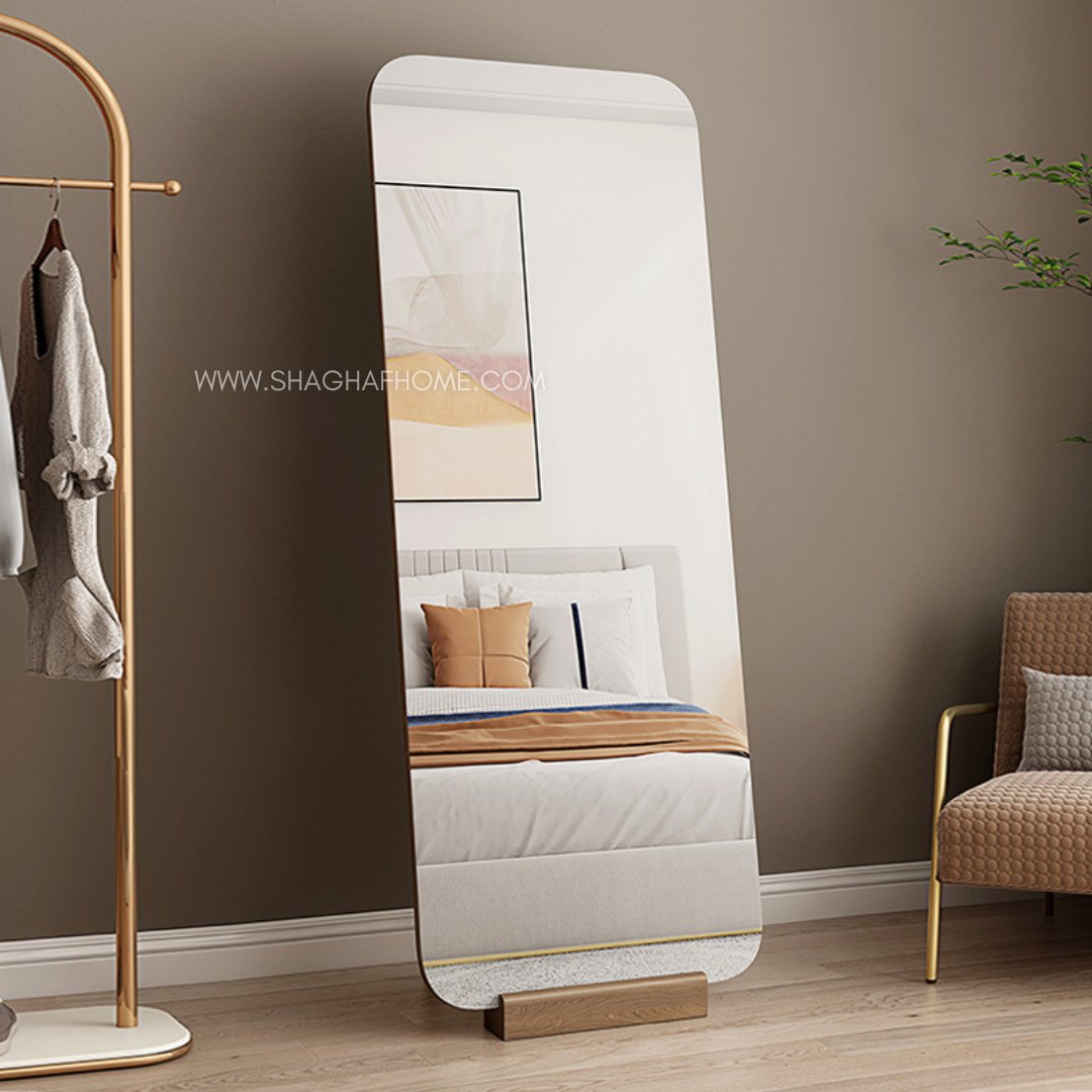 Frameless rectangle floor Mirror (A)