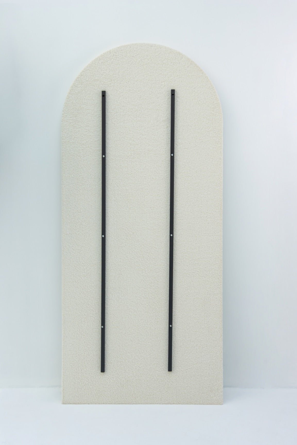 HALFY Fabric frame arch mirror