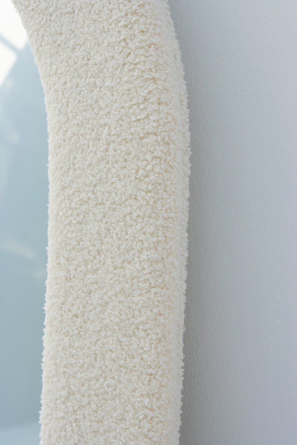 HALFY Fabric frame arch mirror