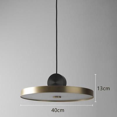 High-End Luxurious Black & Gold Pendant Lights