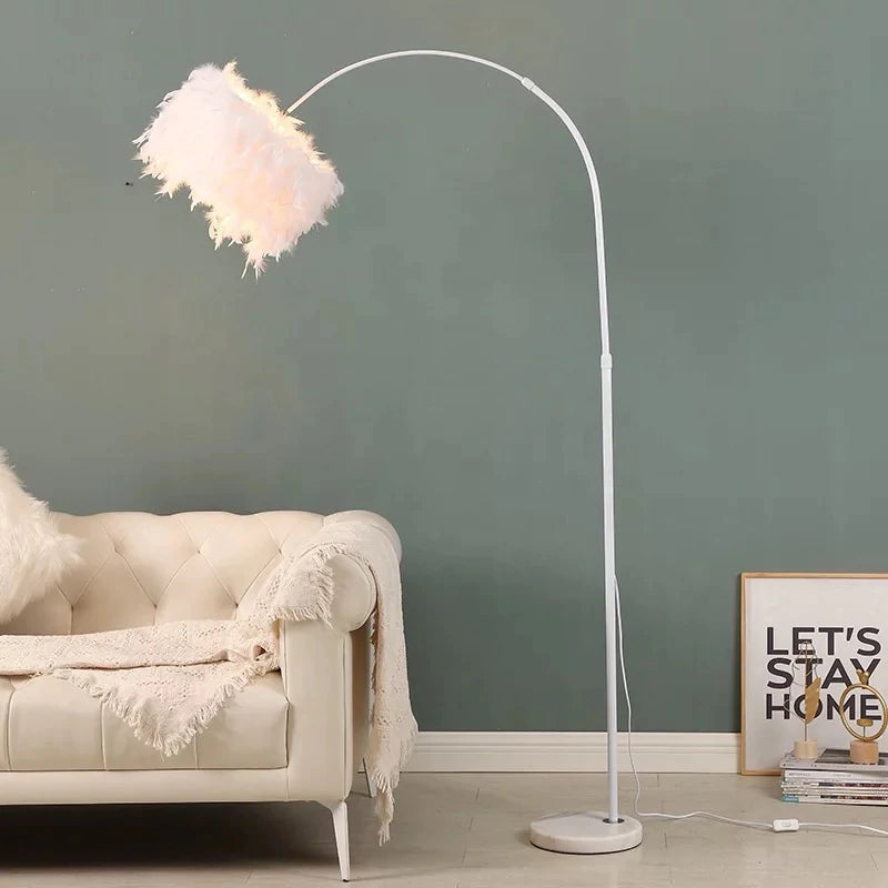 FAZ Marble Base with Floor Lamp
