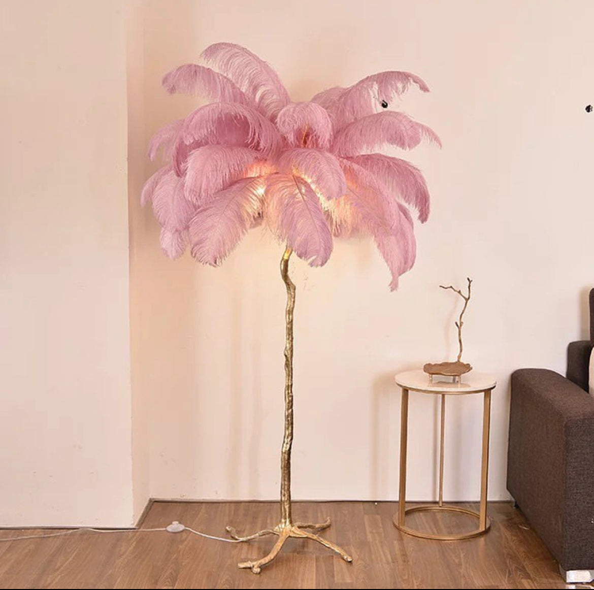 Feather Floor Lamp