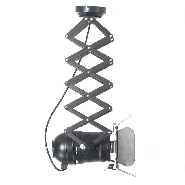Industrial Bar Creative Studio Retro Tripod Black Floor Lamp