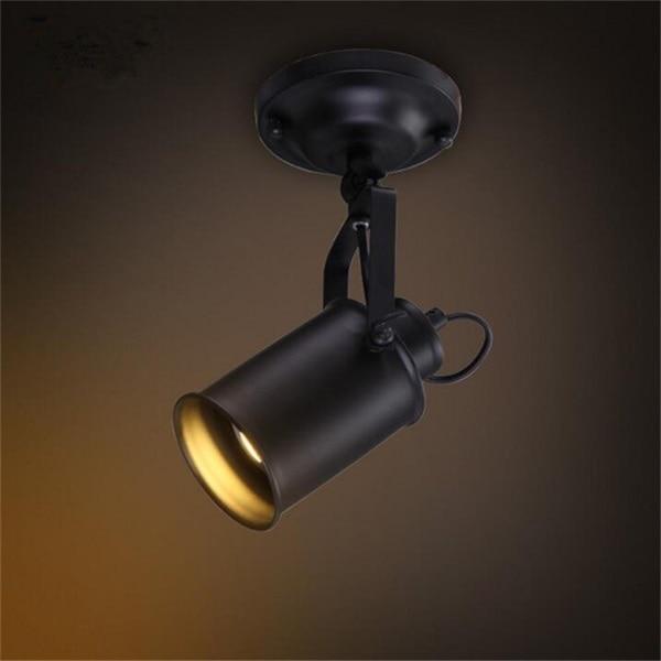 Industrial Bar Creative Studio Retro Tripod Black Floor Lamp