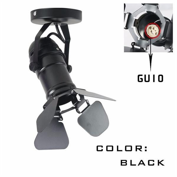 Industrial Bar Creative Studio Retro Tripod Black Floor Lamp