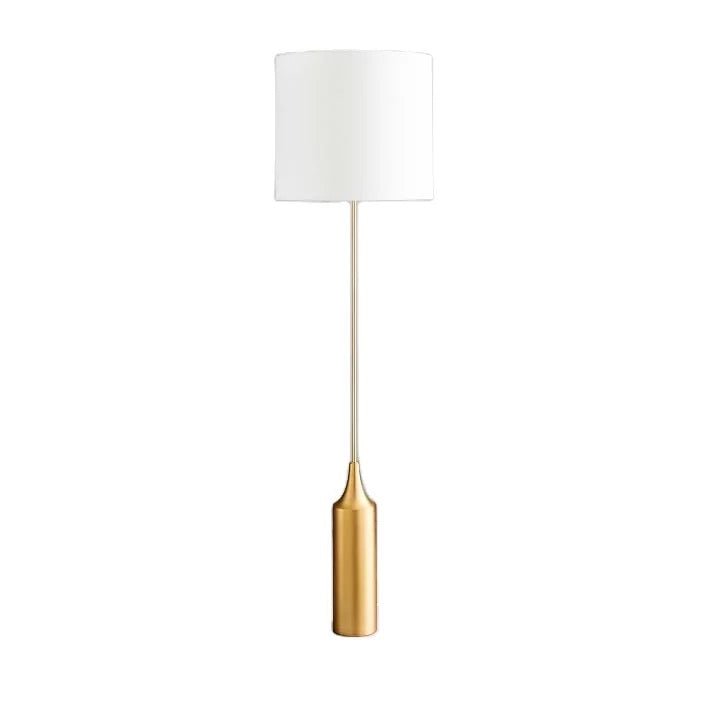 Matteo Brass gold floor lamp