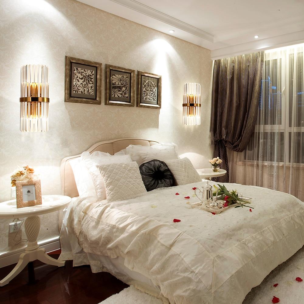 Modern LED Crystal Wall Sconce Light