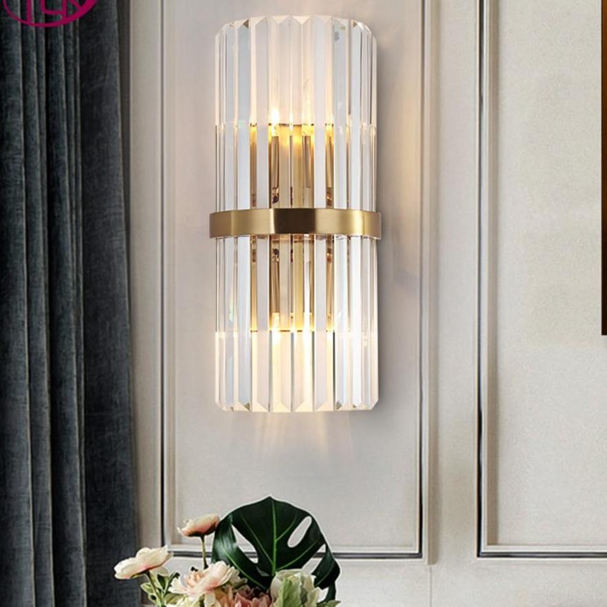 Modern LED Crystal Wall Sconce Light