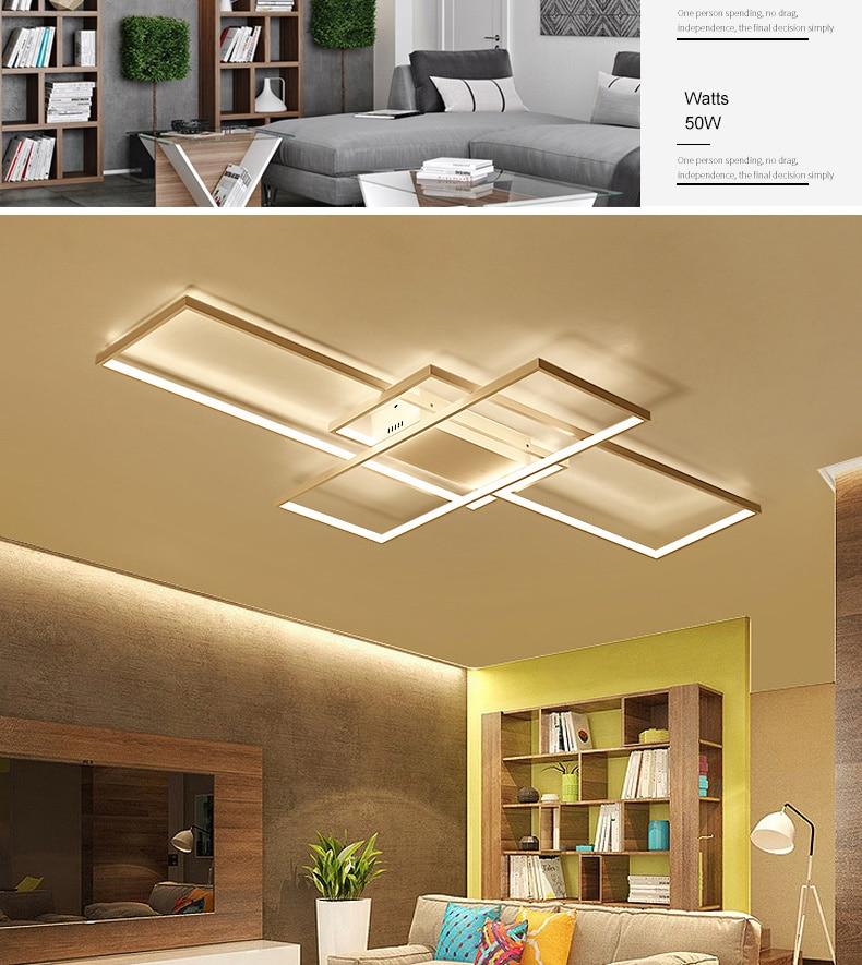 Modern Multi-Square 33 1/2" to 55" Wide Aluminum Ceiling Lights